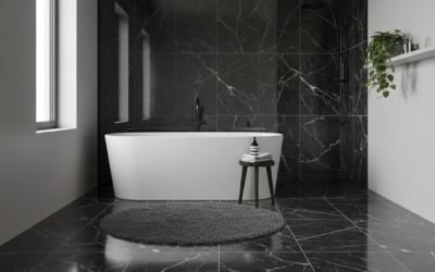 Sort marmor fliser: Elegance og holdbarhed til dit hjem